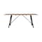 Armen Living Koala and Shasta 5 Piece Outdoor Patio Dining Set in Light Eucalyptus Wood and Wasabi Rope 840254336407 - alternate 7